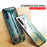 Marble Pattern Stylish Slim Light Anti-scratch Soft TPU Frame PC and Tempered Glass Back Case for Samsung Galaxy A13 5G - White Marble - 5
