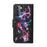 Pattern Printing Magnetic Clasp Closure Leather Phone Cover Protector with Stand Wallet for Samsung Galaxy S22+ 5G - Shimmering Butterfly - 3