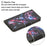 Pattern Printing Magnetic Clasp Closure Leather Phone Cover Protector with Stand Wallet for Samsung Galaxy S22+ 5G - Shimmering Butterfly - 6