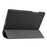 For Samsung Galaxy Tab A8 10.5 (2021) / A8 10.5 (2022) Trifold Stand PU Leather Hard PC Inner Shockproof Protective Tablet Cover - Black - 6
