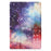 For Samsung Galaxy Tab A8 10.5 (2021) SM-X205 / SM-X200 Trifold Stand Pattern Printing Hard PC Soft PU Leather Tablet Cover  - Nebula - 3
