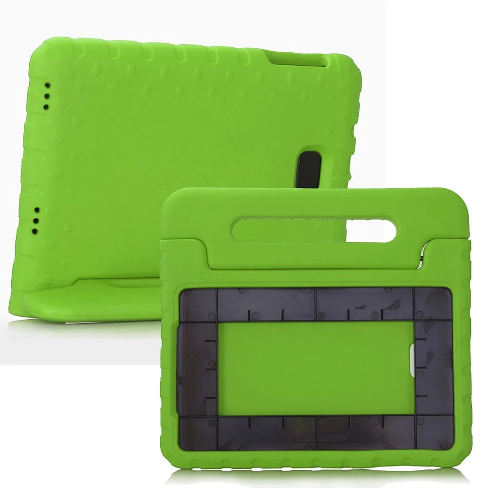 Shockproof EVA Protective Case Handle Stand for Samsung Galaxy Tab A 10.1 (2016) T580 T585 - Green - 1