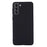 Well-protected Liquid Silicone Soft Phone Cover Shell with Hand Strap for Samsung Galaxy S22 5G - Black - 3