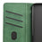 Flip Phone Case Shockproof Business Scratch-resistant Splicing Leather Wallet Shell for Samsung Galaxy A13 5G / A04s 4G (164.7mm) - Green - 7