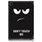 Pattern Printing Trifold Stand Hard PC Soft PU Leather Shockproof Protective Cover for Samsung Galaxy Tab A7 Lite 8.7-inch SM-T220 (Wi-Fi) - Don't Touch Me - 3