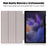 Pattern Printing Trifold Stand Hard PC Soft PU Leather Shockproof Protective Cover for Samsung Galaxy Tab A7 Lite 8.7-inch SM-T220 (Wi-Fi) - Don't Touch Me - 6