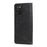 PU Leather Phone Case Drop-Resistant Folio Flip Stand Wallet Zipper Pocket Design Case for Samsung Galaxy A03s (164.2mm) - Black - 3