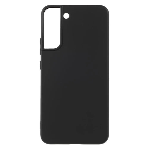 X-LEVEL Premium Liquid Silicone Phone Case Scratch-resistant Back Cover for Samsung Galaxy S22 5G - Black - 1