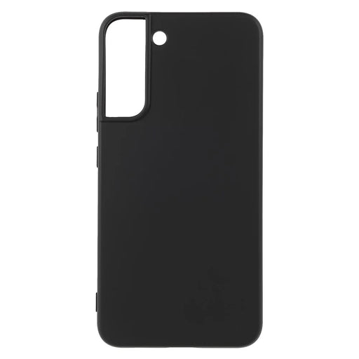 X-LEVEL Premium Liquid Silicone Phone Case Scratch-resistant Back Cover for Samsung Galaxy S22 5G - Black - 1