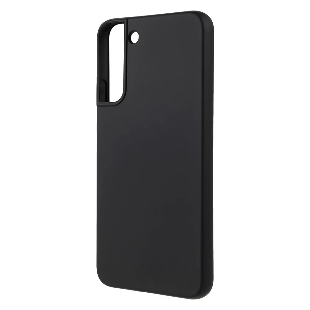 X-LEVEL Premium Liquid Silicone Phone Case Scratch-resistant Back Cover for Samsung Galaxy S22 5G - Black - 2