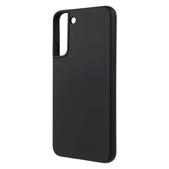 X-LEVEL Premium Liquid Silicone Phone Case Scratch-resistant Back Cover for Samsung Galaxy S22 5G - Black - 2