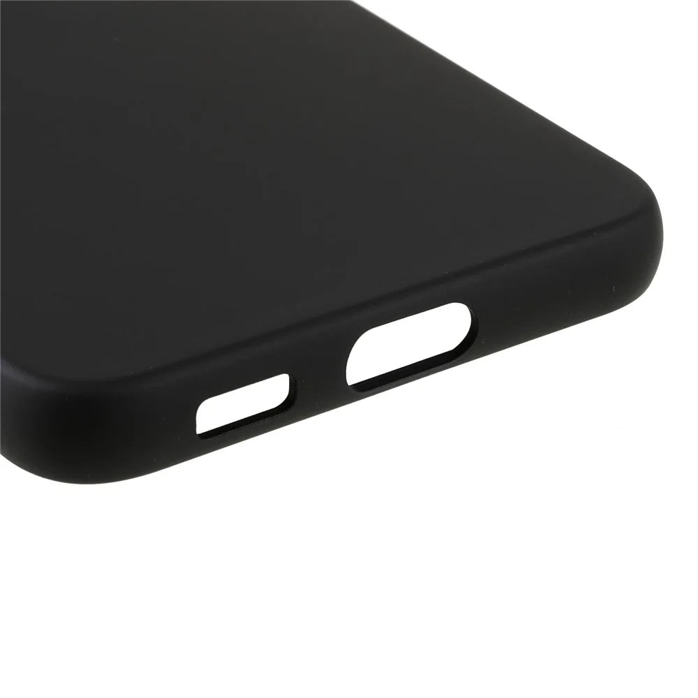 X-LEVEL Premium Liquid Silicone Phone Case Scratch-resistant Back Cover for Samsung Galaxy S22 5G - Black - 5