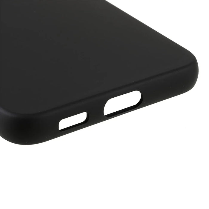 X-LEVEL Premium Liquid Silicone Phone Case Scratch-resistant Back Cover for Samsung Galaxy S22 5G - Black - 5