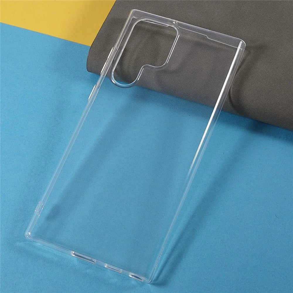 X-LEVEL Slim Anti-Scratch Soft Clear TPU Phone Case Cover for Samsung Galaxy S22 Ultra 5G - 3