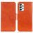 Nappa Texture Split Leather Cover + TPU Phone Case with Stand Wallet for Samsung Galaxy A53 5G - Orange - 1