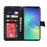 R61 Texture Felled Seam Phone Case Pattern Imprinted Stylish PU Leather Wallet Cover with Stand for Samsung Galaxy S10 - Black - 4