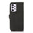 KHAZNEH Textured PU Leather Phone Wallet Flip Cover Stand Function Magnetic Protection Folio Case for Samsung Galaxy A33 5G - Black - 3