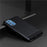 MOFI Brushed Carbon Fiber Design Case Shockproof Anti-drop Soft TPU Cover Shell for Samsung Galaxy M52 5G - Blue - 3