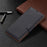 Litchi Texture Solid Color PU Leather Wallet Stand Case Protective Phone Shell with Wrist Strap for Samsung Galaxy S22 Ultra 5G - Black - 7