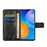 Owl Tree Imprinted Design PU Leather Flip Folio Case Wallet Stand Protective Cover with Strap for Samsung Galaxy A33 5G - Black - 5