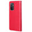 PU Leather Owl Tree Imprinted Wallet Flip Case Stand Magnetic Closure Folio Cover with Strap for Samsung Galaxy A53 5G - Red - 3