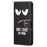 Pattern Printing Cross Texture Phone Case Wallet Leather Cover with Foldable Stand for Samsung Galaxy A53 5G - Don't Touch My Phone - 2