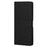 Litchi Texture PU Leather Wallet Stand Magnetic Clasp Protective Phone Case Shell for Samsung Galaxy A33 5G - Black - 2