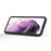 Dual Layer Soft Flexible TPU Hard PC Shockproof Protective Case with Ring Holder Kickstand for Samsung Galaxy S22+ 5G - Black - 3