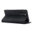 Auto-absorbed Scratch Resistant Fantasy TPU+PU Leather Phone Wallet Cover Shell for Samsung Galaxy S22 5G - Black - 6