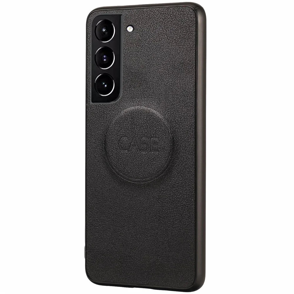 Stylish Well-protected Ultra-thin Detachable Leather Case Built-in Metal Sheet Wallet Anti-fall Phone Cover for Samsung Galaxy S21 FE 5G/S21 Fan Edition - Black - 4