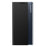 For Samsung Galaxy S22 5G Stand Folio Flip Cover PU Leather Auto-Absorbed Phone Case with View Window - Black - 2