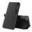 Case View Window PU Leather Stand Cover for Samsung Galaxy S22 5G - Black - 1