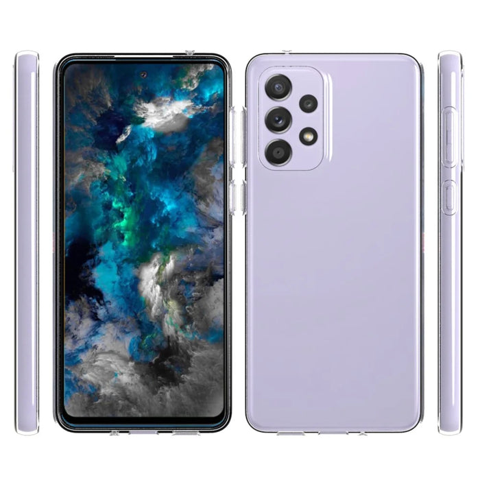 10Pcs/Pack Crystal Clear Watermark-Free Inner Shock-Absorption Soft TPU Case for Samsung Galaxy A33 5G - 7