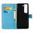 Pattern Printing Stand Wallet PU Leather + TPU Phone Cover Shell with Hand Strap for Samsung Galaxy S22 5G - Mandala Flower - 4