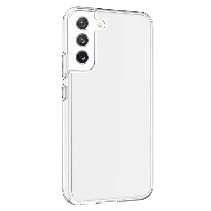 Transparent TPU + PC Phone Case 2.8mm Thickened Anti-Drop Phone Protector for Samsung Galaxy S22 5G - Transparent - 4