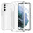 Transparent TPU + PC Phone Case Shock-Absorbed 3.0mm Thickened Ultra Clear Phone Protector for Samsung Galaxy S22+ 5G - Transparent - 1