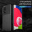 Thunder Series Thickened TPU Case Twill Texture Flexible Anti-Scratch Shockproof Protective Case for Samsung Galaxy A53 5G - Black - 2