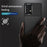 Thunder Series Thickened TPU Case Twill Texture Flexible Anti-Scratch Shockproof Protective Case for Samsung Galaxy A53 5G - Black - 3