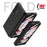 Shockproof PC Back Panel + TPU Hinge Flipping Phone Case Cover for Samsung Galaxy Z Fold3 5G - Black - 5