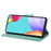 For Samsung Galaxy A53 5G Butterfly Flower Imprinted Leather Stand Wallet Cover Phone Case - Green - 4