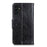 For Samsung Galaxy A13 4G Anti-scratch Nappa Texture Drop-proof Split Leather Cover + TPU Phone Stand Case Wallet Cover - Black - 3