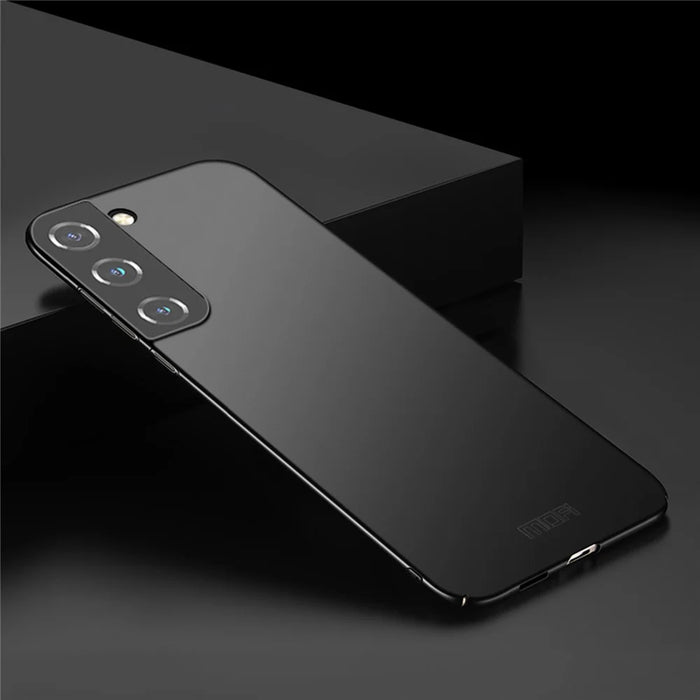 MOFI Shield Slim Hard PC Matte Finish Anti-Fingerprint Shockproof Protective Case for Samsung Galaxy S22 5G - Black - 2
