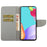 Pattern Printing Cross Texture Leather Wallet Cover Stand Magnetic Flip Case with Strap for Samsung Galaxy A33 5G -  Rose and Wolf - 5