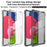 IMAK for Samsung Galaxy A53 5G Enhanced Four Corners Anti-fall TPU Phone Case Cover with Screen Protector - Transparent - 7