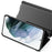 For Samsung Galaxy S22+ 5G Flip Leather Cover with Stand Full Body Protective Phone Case - Black - 2