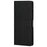 For Samsung Galaxy A13 4G Litchi Texture Full Protection PU Leather Wallet Stand Phone Case Shell - Black - 2
