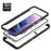 Anti-drop TPU + PC + Acrylic Hybrid Case Phone Cover for Samsung Galaxy S22 5G - Black - 5