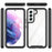 Anti-drop TPU + PC + Acrylic Hybrid Case Phone Cover for Samsung Galaxy S22 5G - Black - 7