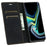Auto-absorbed Magnetic PU Leather Case Wallet Stand Phone Cover for Samsung Galaxy A53 5G - Black - 5
