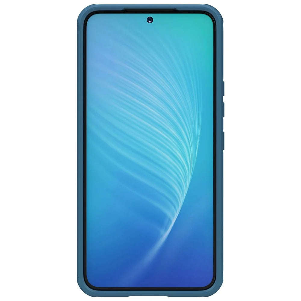 NILLKIN CamShield Pro for Samsung Galaxy S22+ 5G Protective PC+TPU Hybrid Phone Cover Case with Camera Protection Cover - Blue - 3